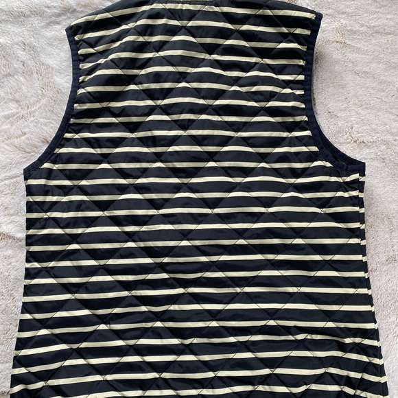 Navy & White Striped Vest - Picture 2 of 3